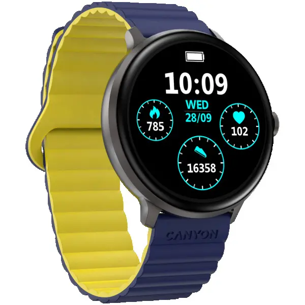 CANYON smart watch Jacky SW-69 Blue Yellow ( CNS-SW69BL ) 