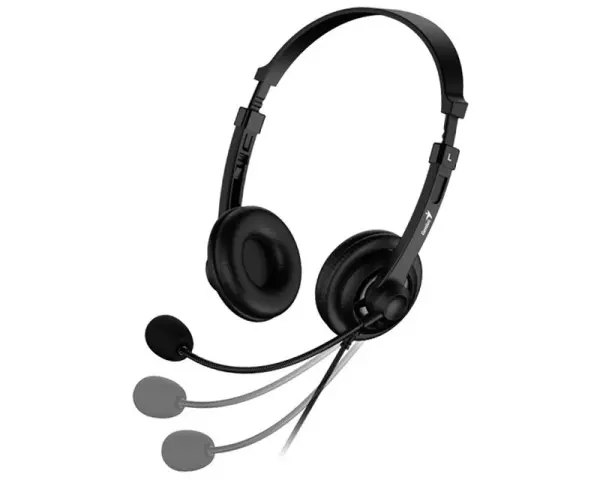 GENIUS HS-230U USB-C crne slušalice sa mikrofonom 