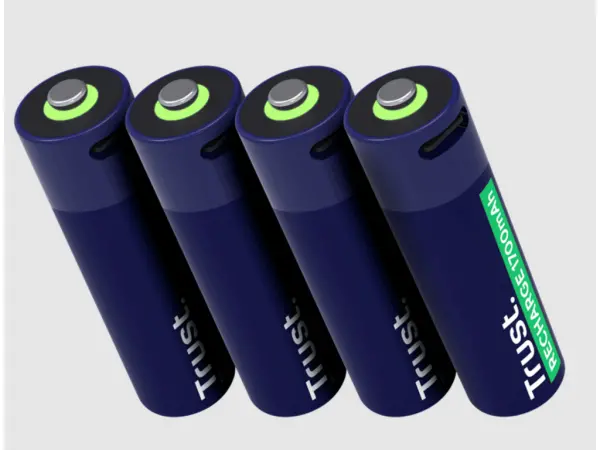 Punjive baterija TRUST USB-C  4P - AA4 komUSB-C kabel 4P crna' ( '25631' ) 