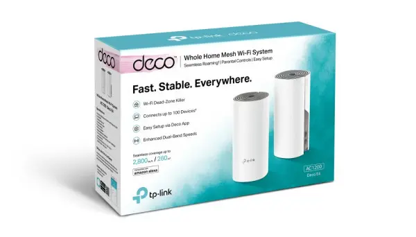 LAN Router TP-LINK DECO E4 Mesh WiFi (2-PACK) AC1200