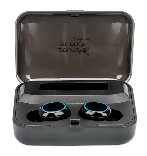 Slušalice TWS Manhattan 180382 Bluetooth 5.0 crne
