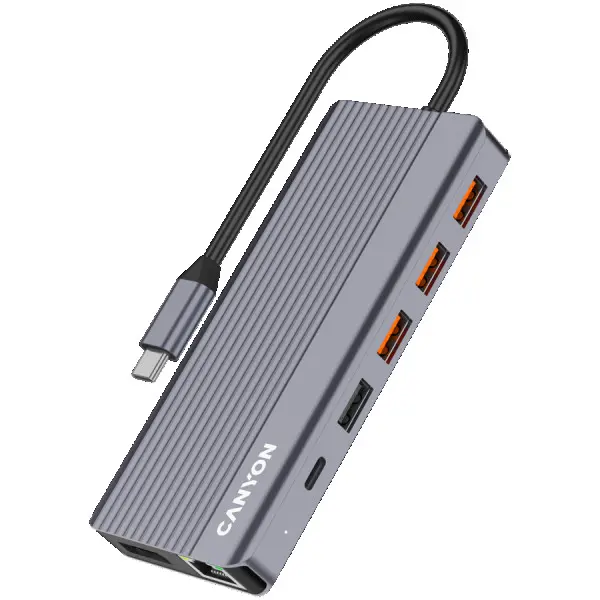 CANYON hub DS-16 13in1 4k USB-C Grey ( CNS-TDS16 ) 