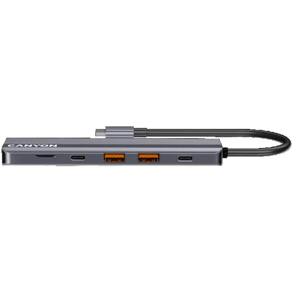 CANYON hub DS-17 6in1 4k USB-C Grey ( CNS-TDS17 ) 