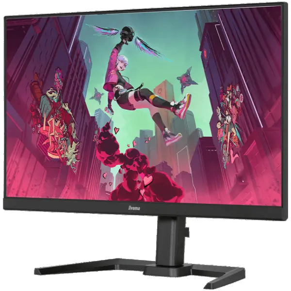 IIYAMA Monitor LED GB2770HSU-B6 27'' Fast IPS 1920 x 1080 @180Hz  300 cdm˛ 0.2ms HDCP HDMI DP 4xUSB 3.2 Speakers	2 x 2W swivel, tilt, pivot 