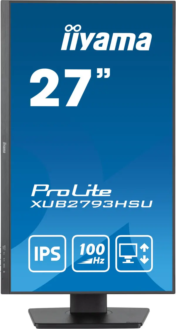 Monitor 27'' Iiyama XUB2793HSU-B6 IPS 1920x1080100Hz1msHDMIDPUSBzvučnici