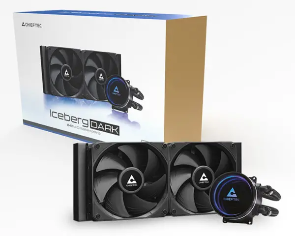 CHIEFTEC Iceberg 240 DARK CLC-240-BLK vodeno hlađenje 