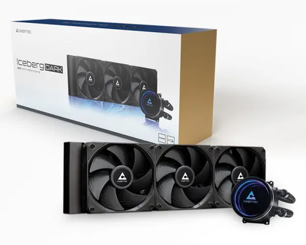 CHIEFTEC Iceberg 360 DARK CLC-360-BLK vodeno hlađenje 