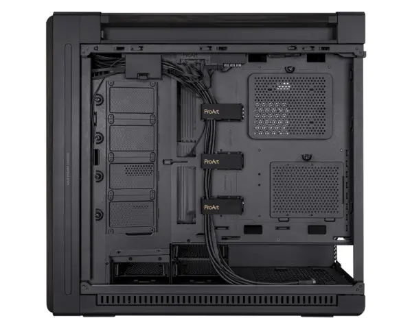 ASUS PROART PA602 WOOD METAL PWM BLACK kućište crno 