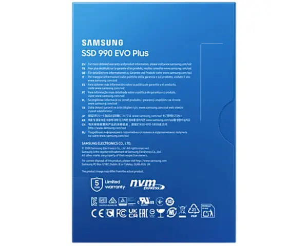 SAMSUNG 1TB M.2 NVMe MZ-V9S1T0BW 990 EVO Plus Series SSD 