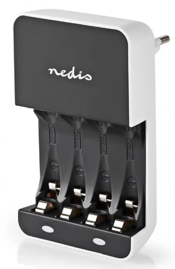 OUTLET BACH05 * Nedis Punjac baterija AA/AAA LED indikator (900)