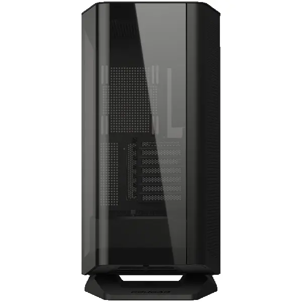 COUGAR | FV270 Black | PC Case | Mid tower  Tempered, Curved Glass Perimeter  Quick Detachable Air Filters  Up to 9 Fans (1x120mm RGB Prein