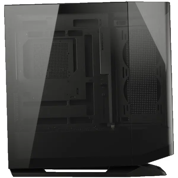 COUGAR | FV270 Black | PC Case | Mid tower  Tempered, Curved Glass Perimeter  Quick Detachable Air Filters  Up to 9 Fans (1x120mm RGB Prein