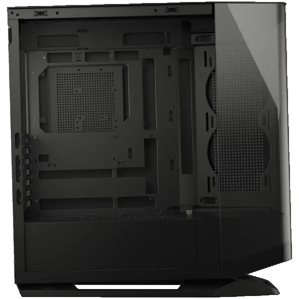 COUGAR | FV270 Black | PC Case | Mid tower  Tempered, Curved Glass Perimeter  Quick Detachable Air Filters  Up to 9 Fans (1x120mm RGB Prein
