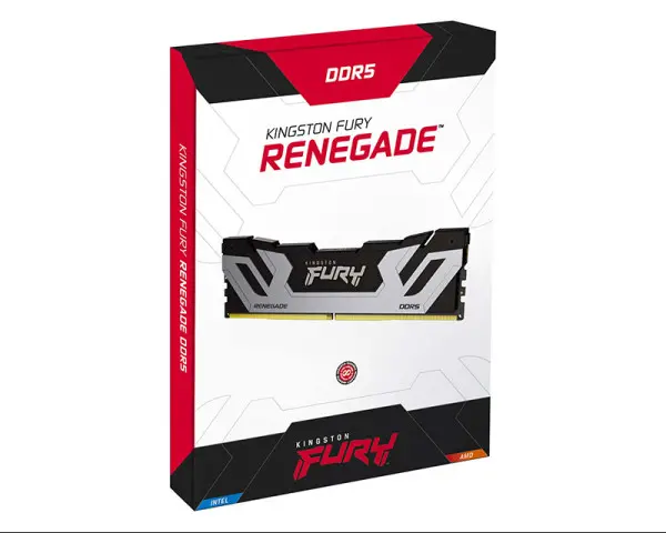 KINGSTON CUDIMM DDR5 24GB 8400MTs KF584CU40RS-24 FURY Renegade Silver XMP 