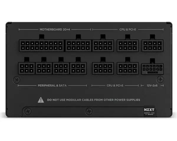 NZXT C850 Gold ATX 3.X 850W (PA-8G2BB-EU) modularno napajanje crno 