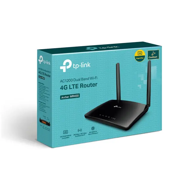 4G Router TP-LINK MR400 AC12004GLANSIM slot
