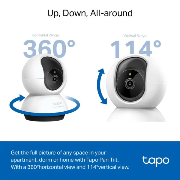 Wi-Fi kamera TP-Link Tapo C220 PZT4MPQHDdo 512GB