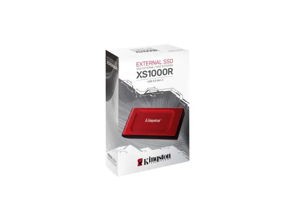 SSD KINGSTON XS1000 1000GBeskterniUSB 3.2crvena' ( 'SXS1000R1000G' ) 