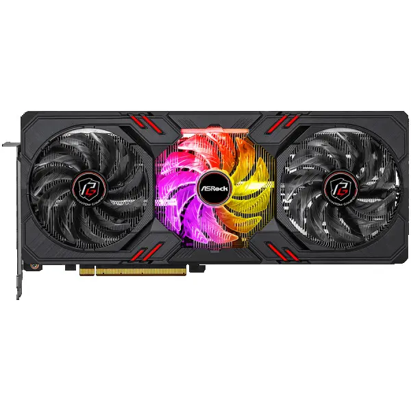 Asrock Intel Arc A770 Phantom Gaming D 8GB OC, 256-bit GDDR6, 1x HDMI 2.1, 3x DisplayPort 2.0, 2x 8-pin Power Connectors, recommended PSU 7