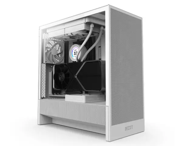 NZXT H5 Flow Gaming kućište belo (CC-H52FW-01) 