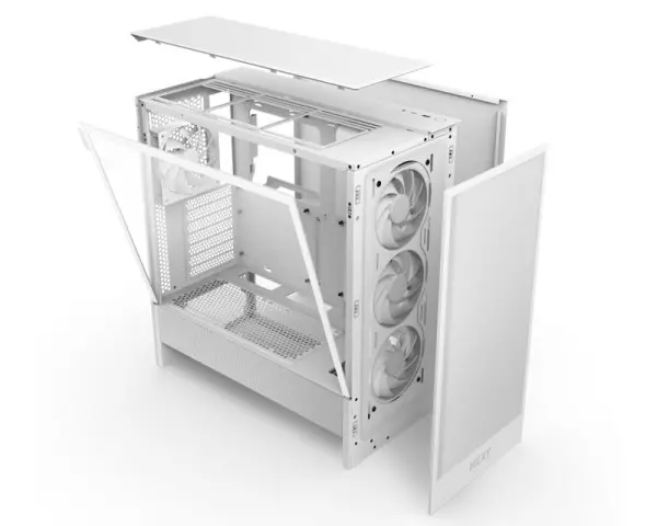 NZXT H5 Flow RGB Gaming kućište belo (CC-H52FW-R1) 