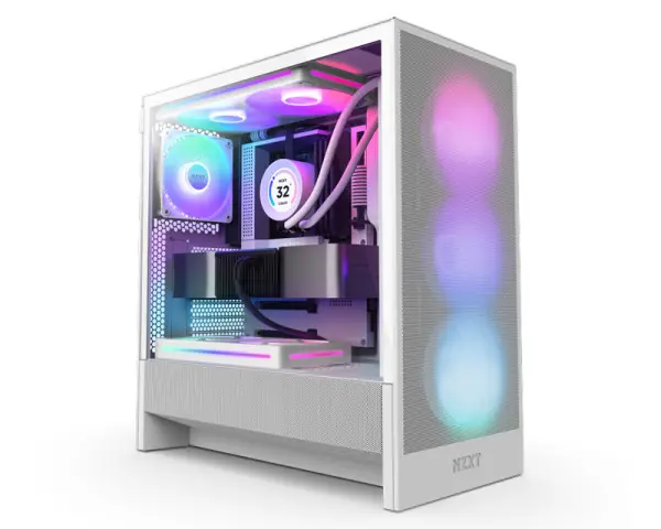 NZXT H5 Flow RGB Gaming kućište belo (CC-H52FW-R1) 