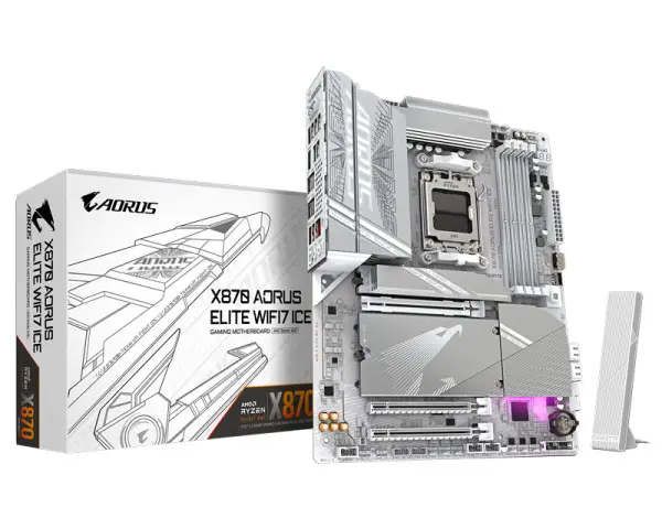 GIGABYTE X870 AORUS ELITE WIFI7 ICE 1.0 matična ploča