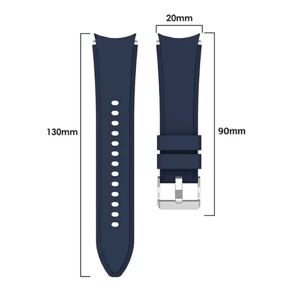 Narukvica clasic za smart watch Samsung 4, 5 20mm teget