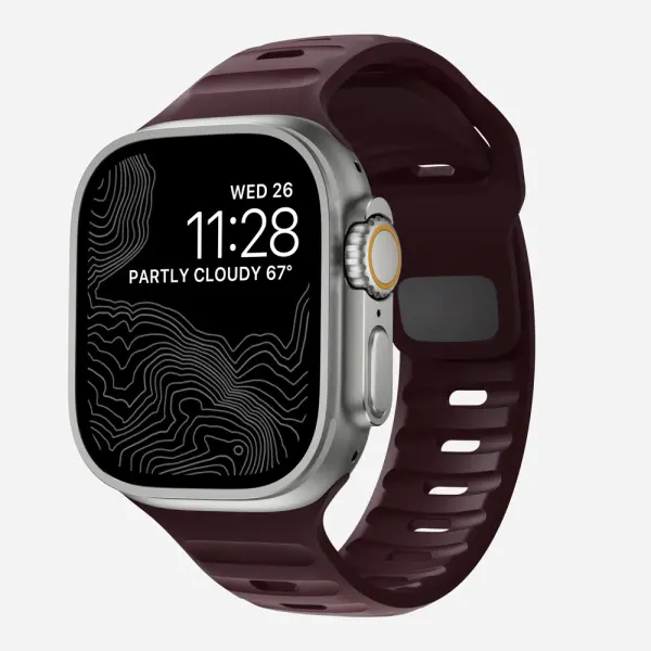 Narukvica za Apple watch 45/49mm braon