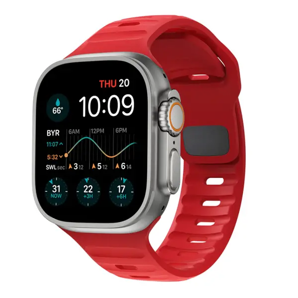 Narukvica za Apple watch 45/49mm crvena