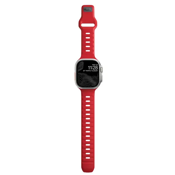 Narukvica za Apple watch 45/49mm crvena