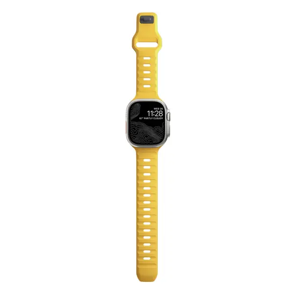 Narukvica za Apple watch 45/49mm tamno zuta