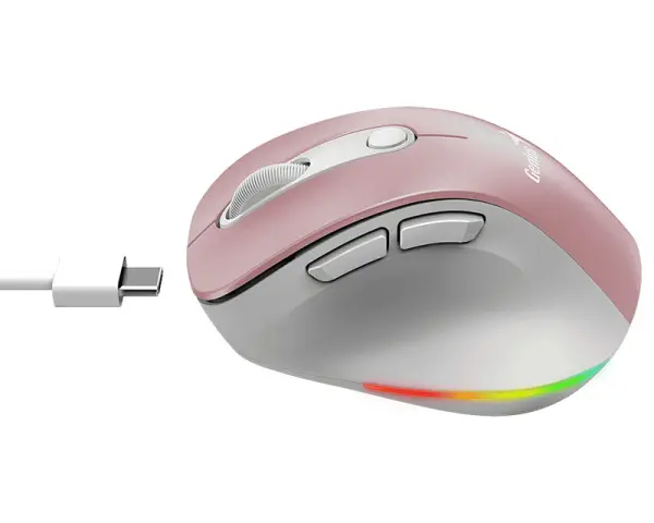 GENIUS Ergo 9000S Pro Pink USB Bežični rozi miš 