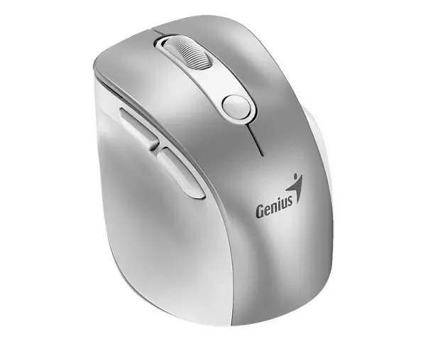 GENIUS Ergo 9000S Pro Silver USB Bežični sivi miš 