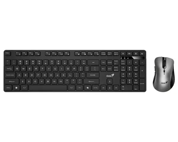GENIUS KM-8216S Wireless USB US wireless crna tastatura 