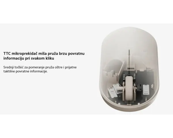 XIAOMI Wireless Mouse 2 lite miš beli (BHR8915GL) 