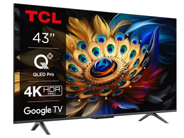 Televizor TCL 43C655QLED43''4K HDR PROGoogle TV' ( '43C655' ) 