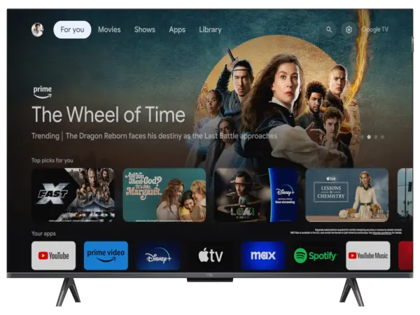 Televizor TCL 43C655QLED43''4K HDR PROGoogle TV' ( '43C655' ) 