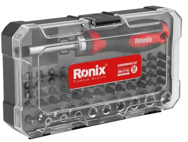 Univerzalni SET odvijaca sa nastavcima 64-DELNI RH-2716 PLC