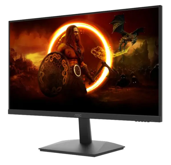 Monitor 27inc AOC 27G15N2 /VA/1920x1080/180Hz/1ms MPRT/HDMIx2,DP/VESA/crna