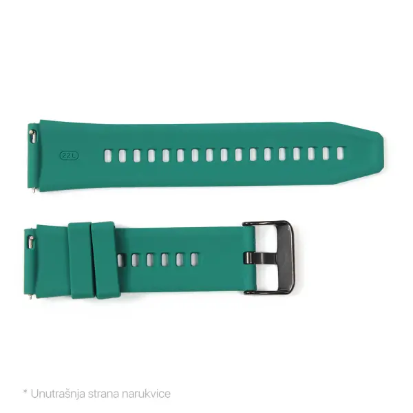 Narukvica regular za Xiaomi smart watch 22mm tamno zelena