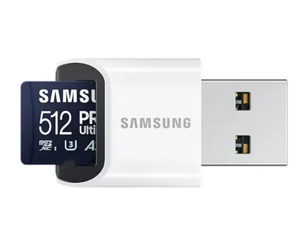 SAMSUNG Memorijska kartica PRO Ultimate MicroSDXC 512GB U3 + USB reader MB-MY512SB 