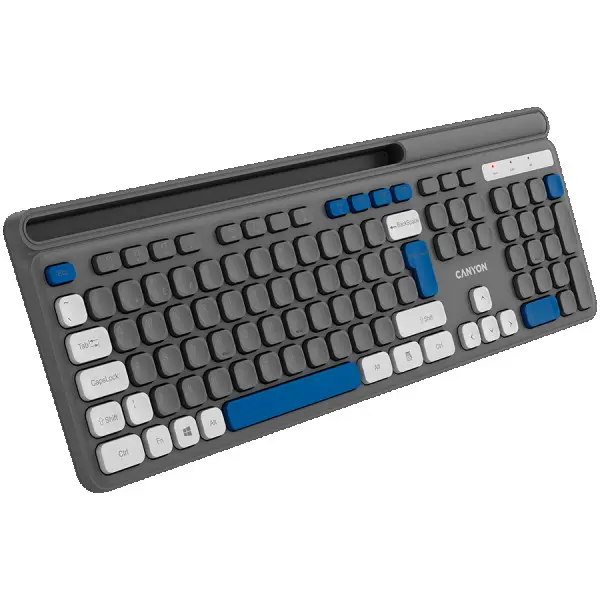 CANYON keyboard HKB-W03 EN AAA Wireless Grey ( CNS-HKBW03DG ) 
