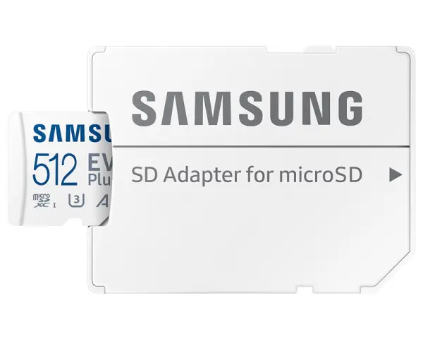 SAMSUNG Memorijska kartica EVO PLUS MicroSD 512GB class 10 + Adapter MB-MC512SA 