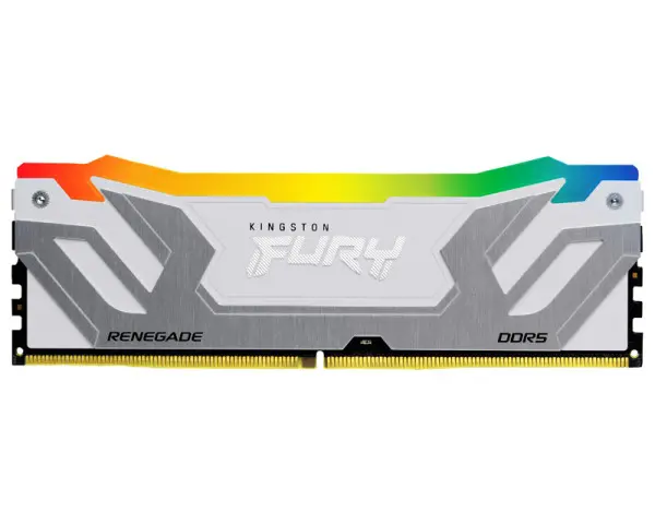 KINGSTON CUDIMM DDR5 24GB 8400MTs KF584CU40RWA-24 FURY Renegade White RGB XMP 