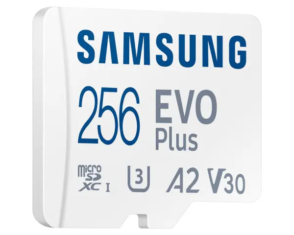 SAMSUNG Memorijska kartica EVO PLUS MicroSD 256GB class 10 + Adapter MB-MC256SA 
