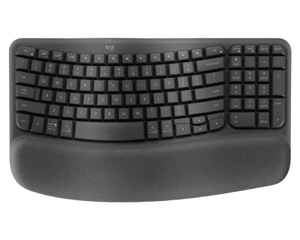 LOGITECH Wave keys wireless US tastatura Graphite OEM 