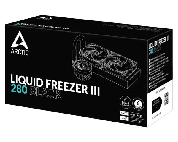 ARCTIC Liquid Freezer III 280 Black vodeno hlađenje (ACFRE00135A) 