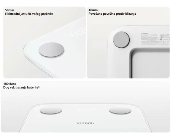 XIAOMI Mi Pametna Vaga S400 (BHR7793GL) 