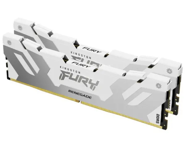 KINGSTON CUDIMM DDR5 48GB (2x24GB kit) 8400MTs KF584CU40RWK2-48 FURY Renegade White XMP 
